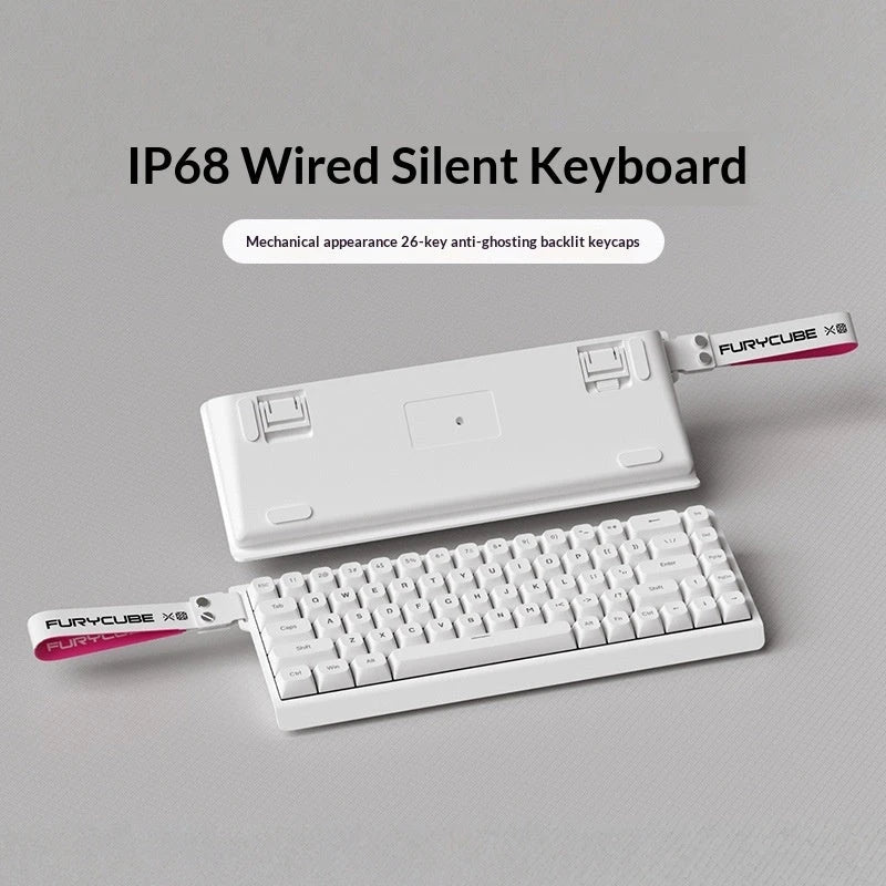 FURYCUBE Budget IP68 Silent Keyboard