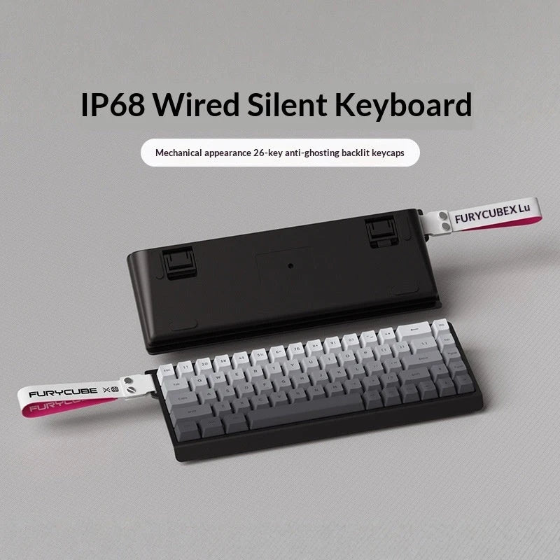 FURYCUBE Budget IP68 Silent Keyboard