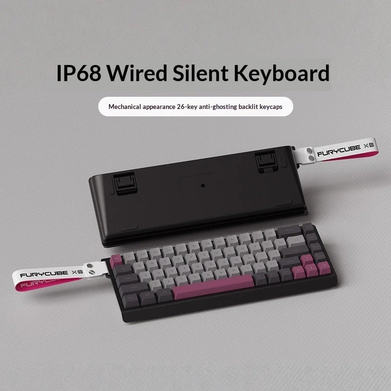 FURYCUBE Budget IP68 Silent Keyboard