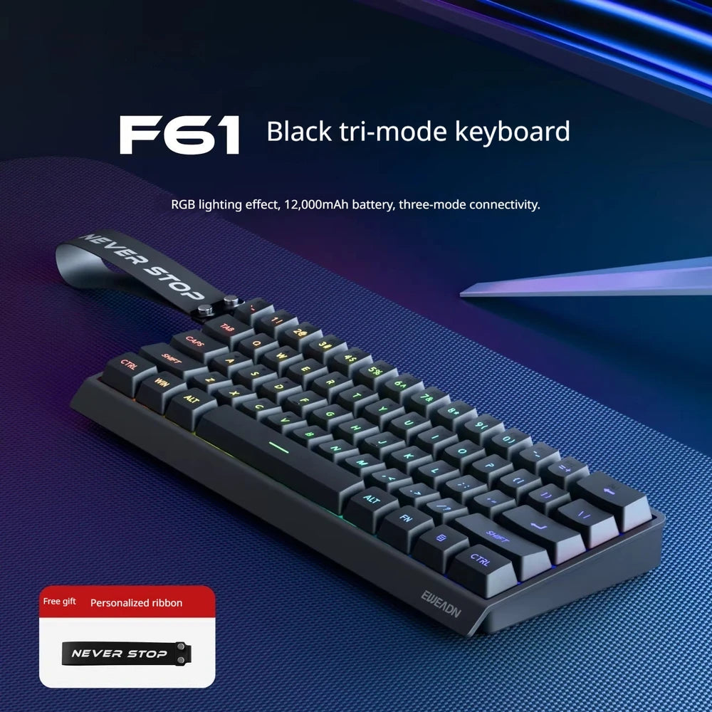 EWEADN F61/F68 Membrane Wireless Keyboard