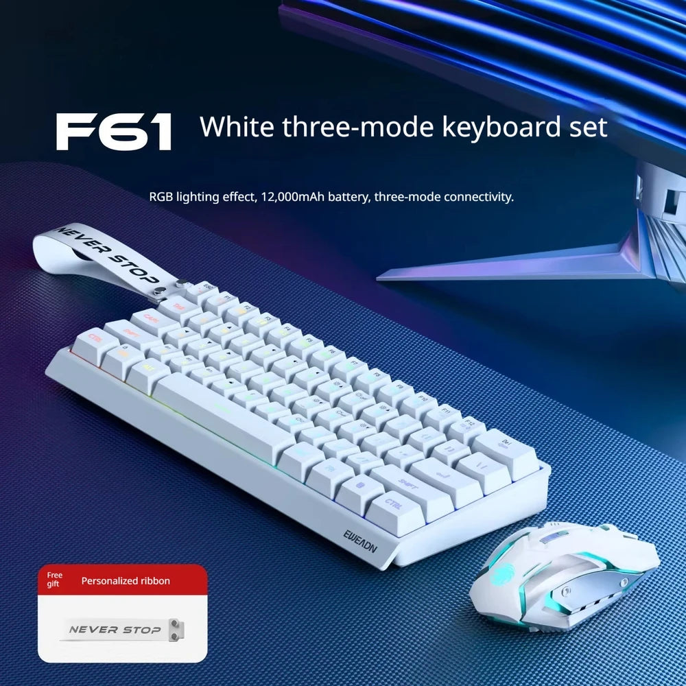 EWEADN F61/F68 Membrane Wireless Keyboard