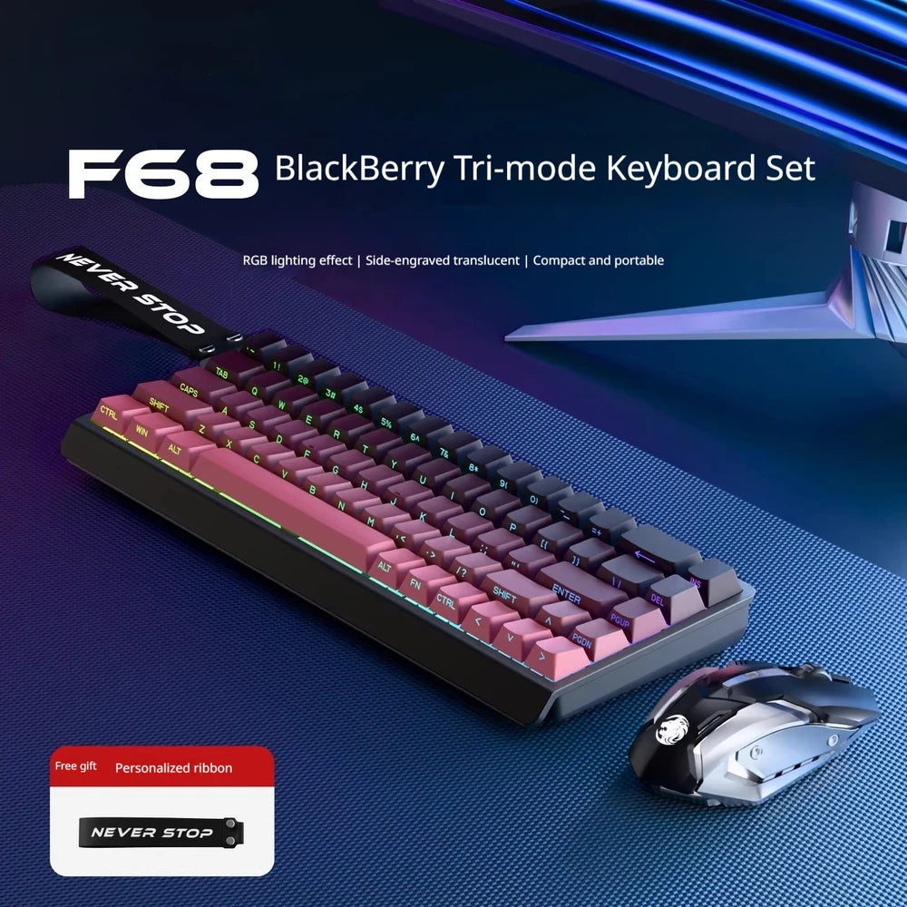EWEADN F61/F68 Membrane Wireless Keyboard